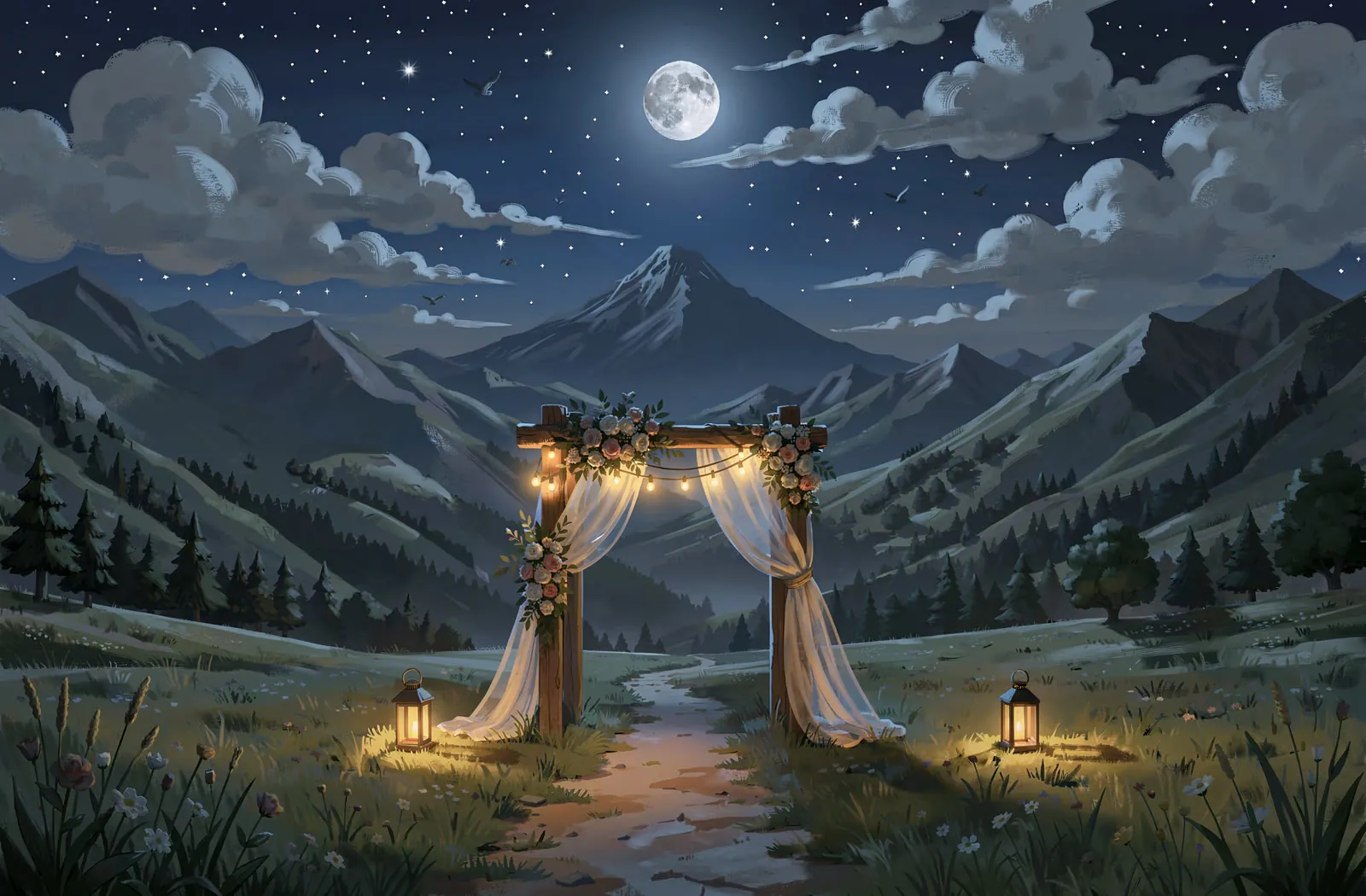 Gece sahnesi